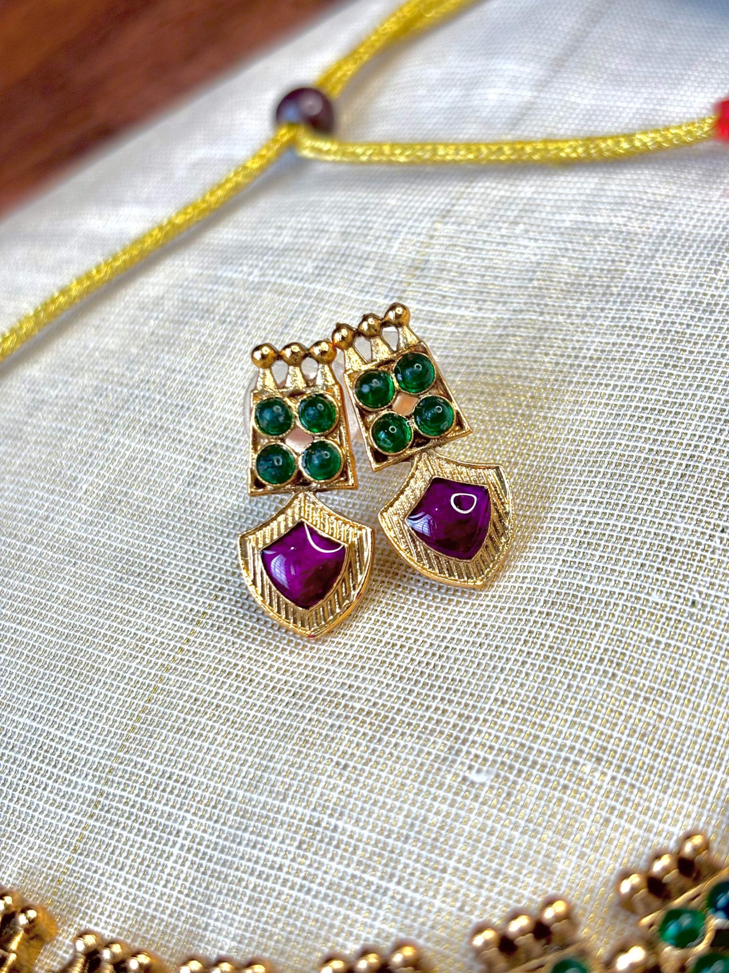 Purple Palakka Necklace