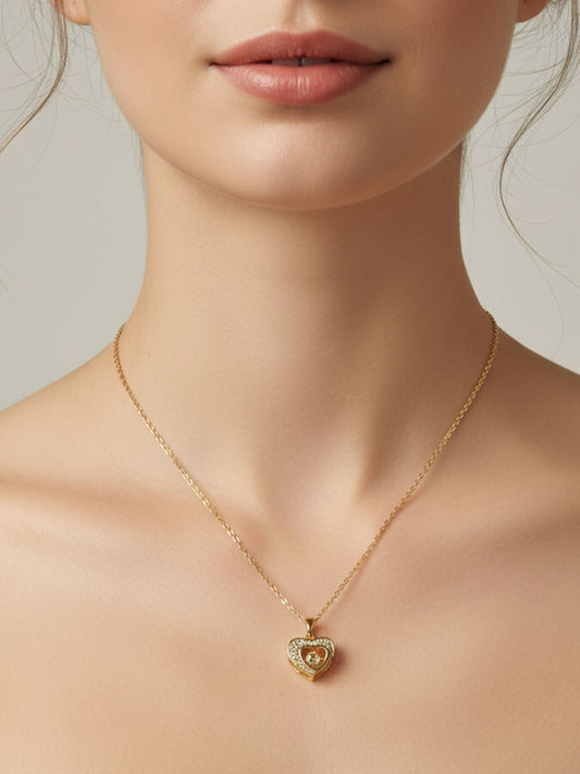 Dancing Heart Anti-Tarnish Chain