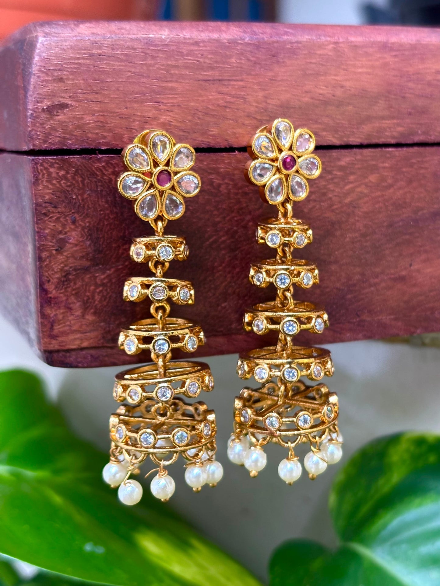 Mughal Cascade Earrings