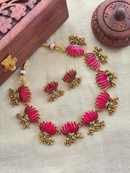 Lotus Necklace