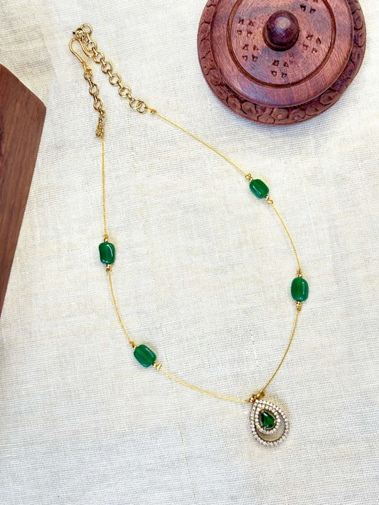 Invisible Diamond Pendant Chain