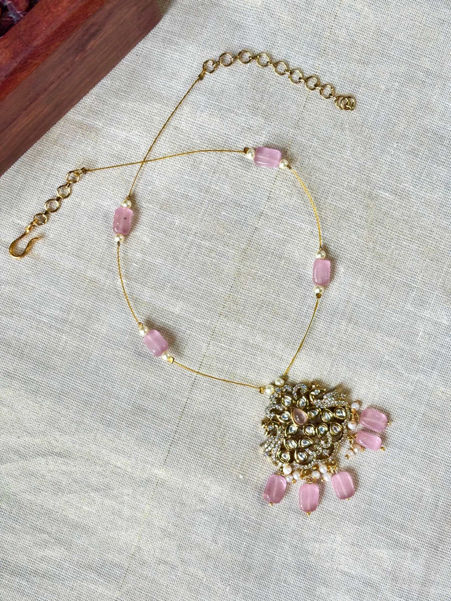 Invisible Diamond Pendant Chain Big