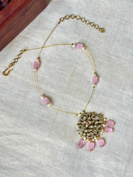 Invisible Diamond Pendant Chain Big