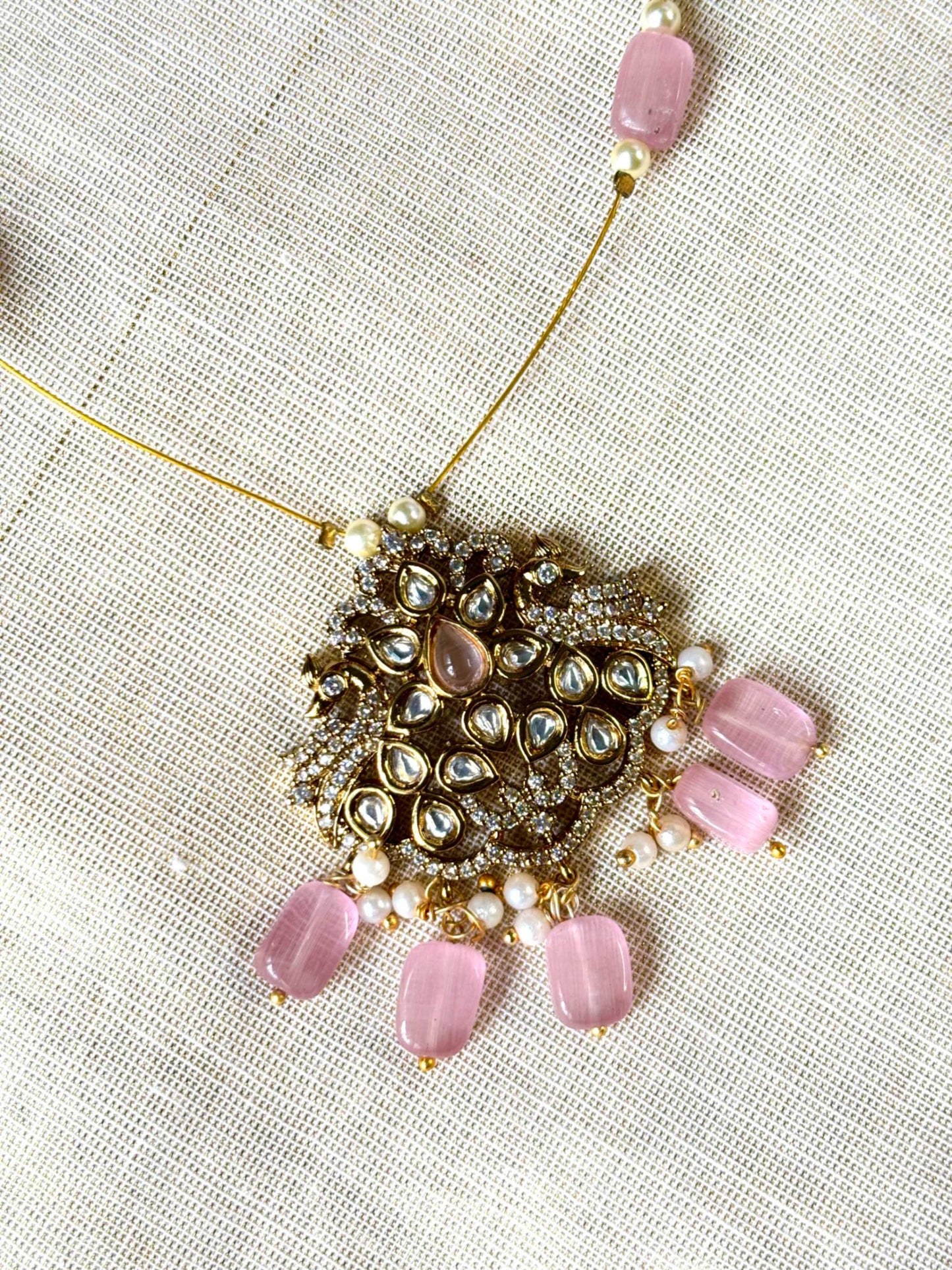 Invisible Diamond Pendant Chain Big