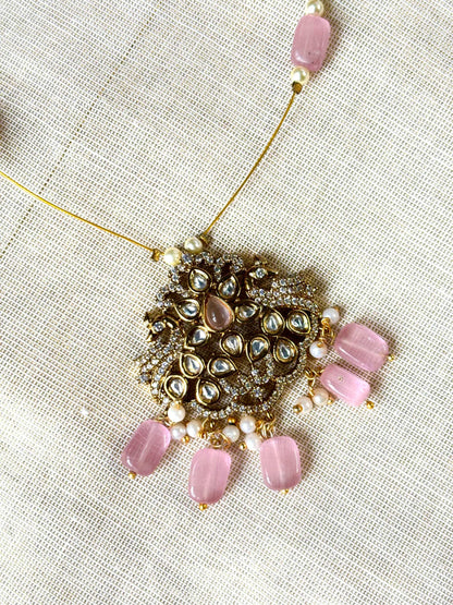 Invisible Diamond Pendant Chain Big