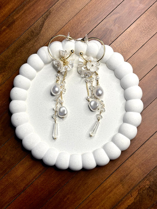 Hanging Pearl Anti-Tarnish Earring
