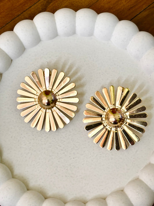 Petal Studs Anti-Tarnish Earring