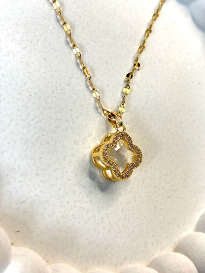 Lucky Clover Anti-Tarnish Necklace