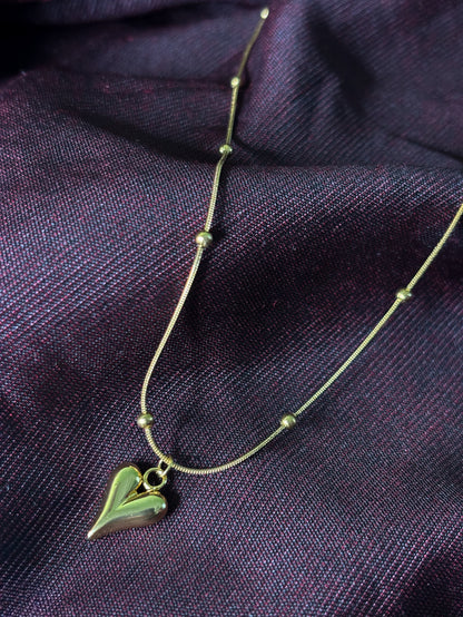 Heart Shaped Anti-tarnish Chain