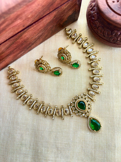 Emerald Stone Necklace