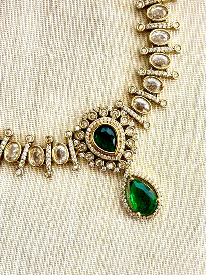 Emerald Stone Necklace