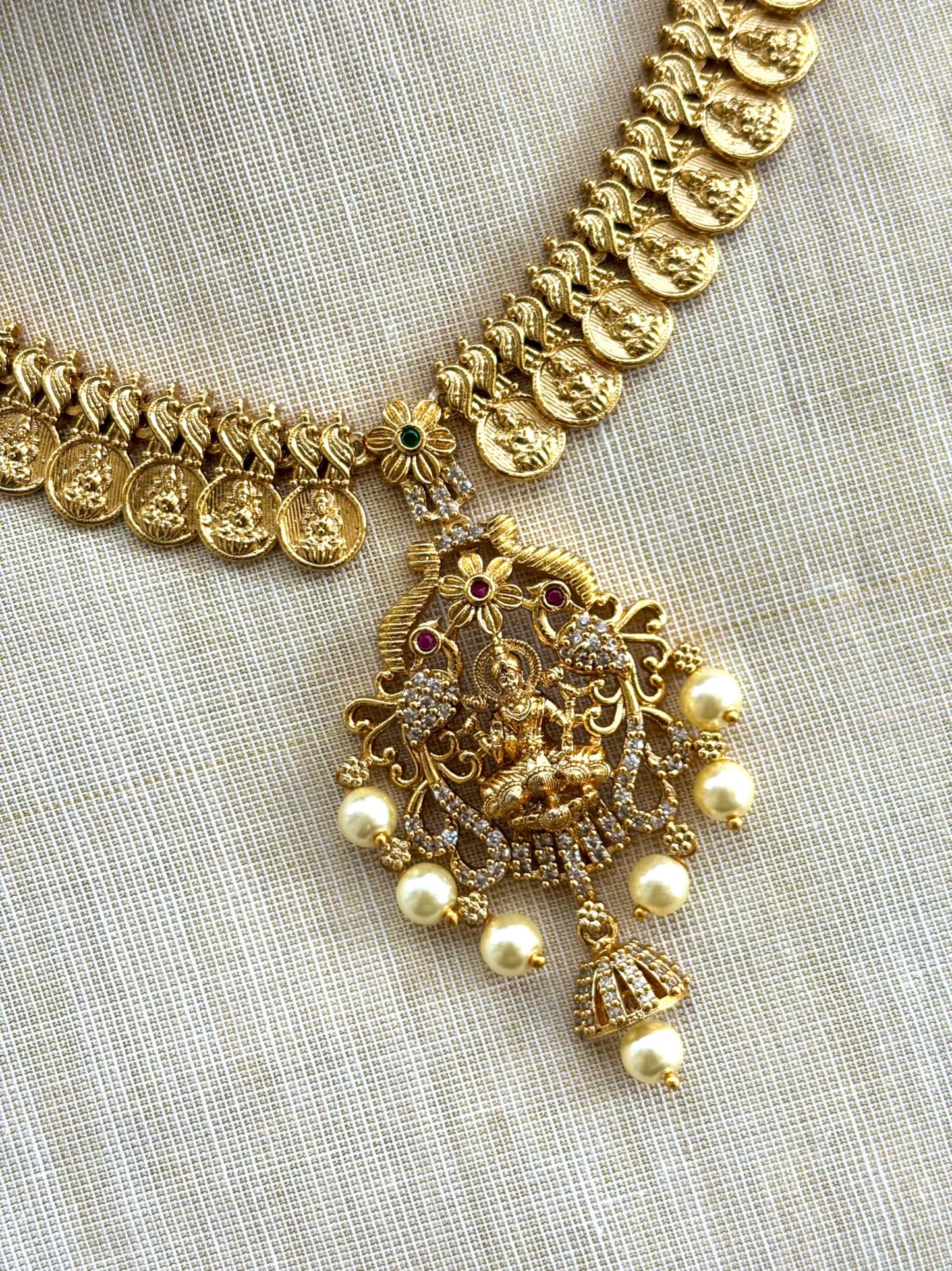 Lakshmi Coin Necklace